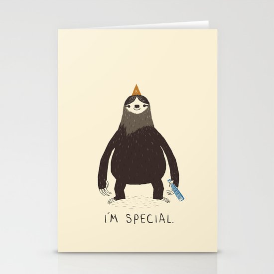 sloth(light) Stationery Cards