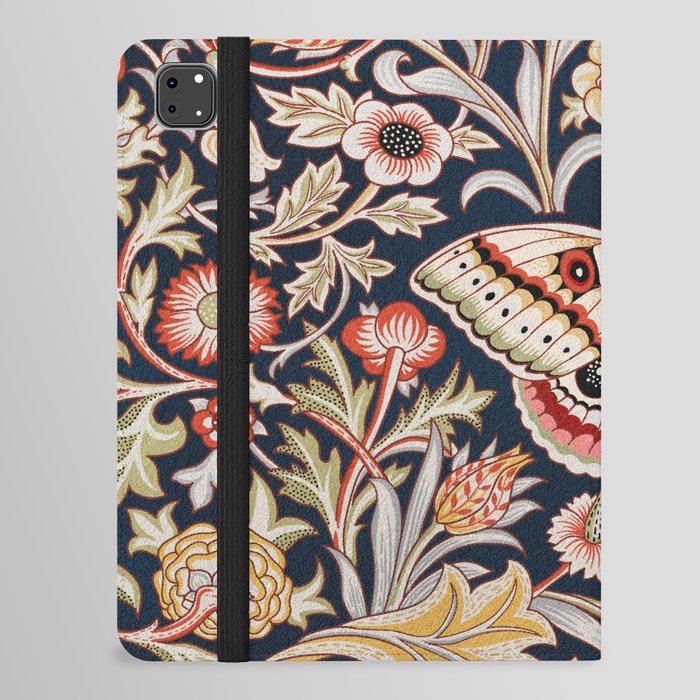 Moth and Flower William Morris #4 iPad Folio Case