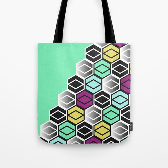 HexagonWall Tote Bag