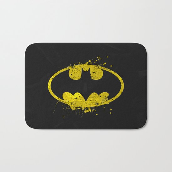 Bat man's Splash Bath Mat