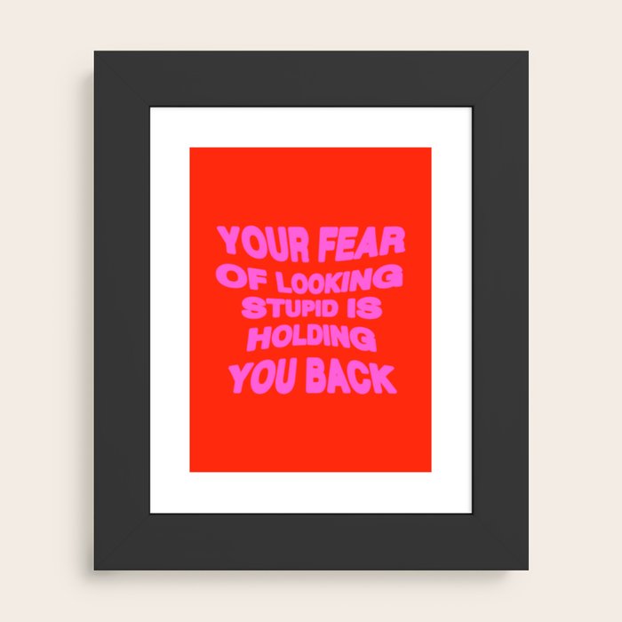 Framed Art Print