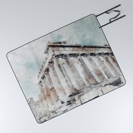 Parthenon Picnic Blanket