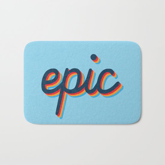 Epic - blue version Bath Mat
