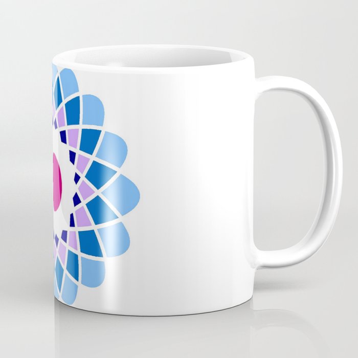 Geometric flower 140 Coffee Mug