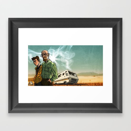 Breaking Bad Framed Art Print