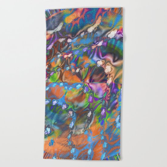 life spending oxygen Beach Towel