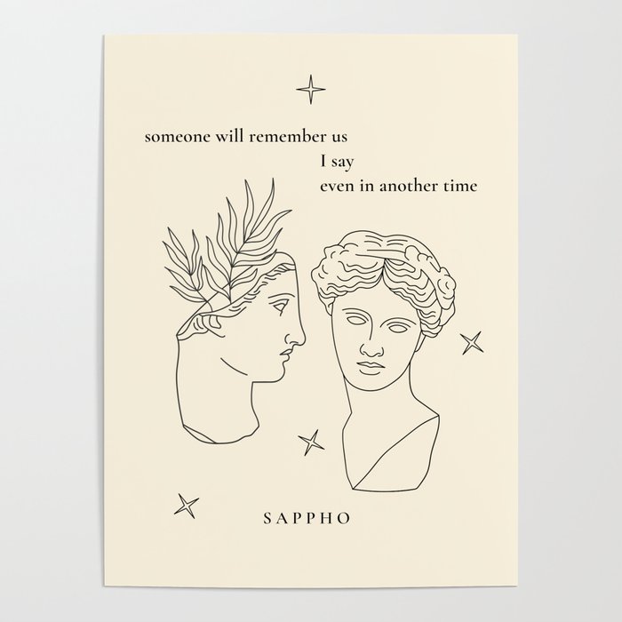 Sappho: "someone will remember us" Poster