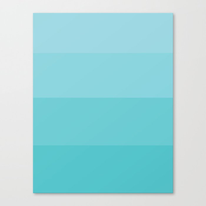 Blue Gradient Canvas Print