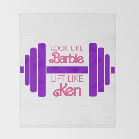 barbie throw blanket