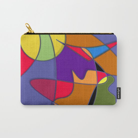 Abstract #34 Natalia Carry-All Pouch