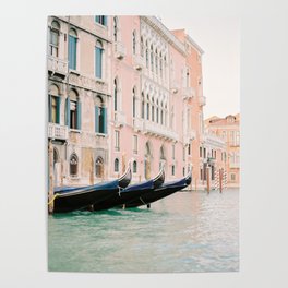 venice canals Poster