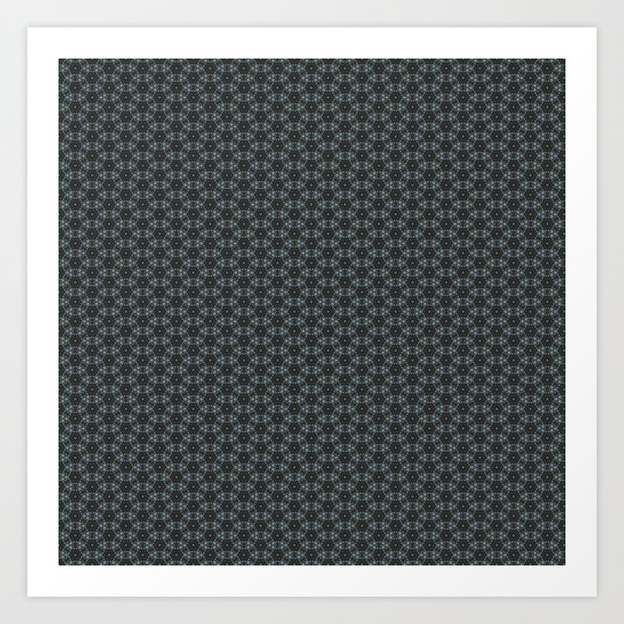 Geometric Abstract Pattern 1 Art Print