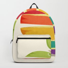 Rainbow Apple Backpack