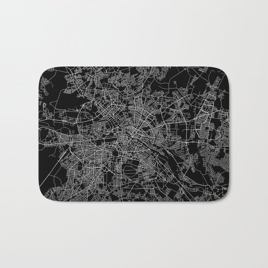 Berlin map Bath Mat