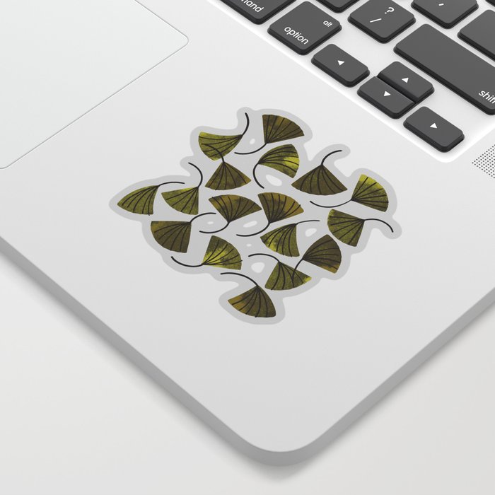 Ginkgo Leaves Sticker