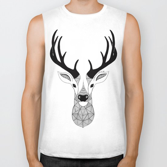 Deer Biker Tank