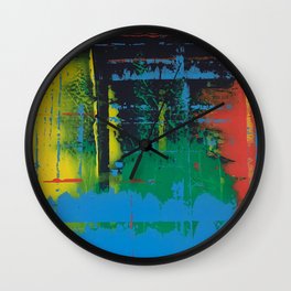 Color Chrome Wall Clock
