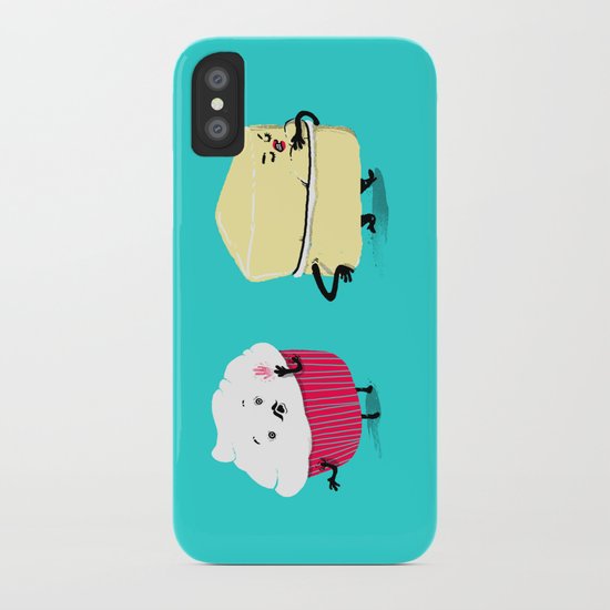Red PERVERT Cupcake iPhone Case