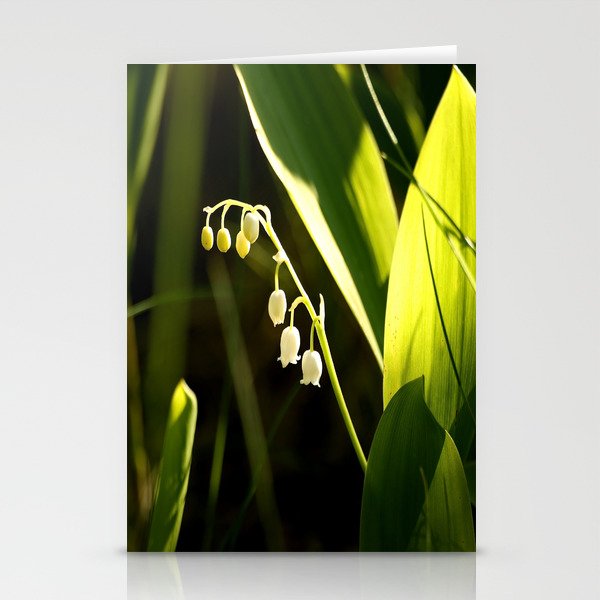 Lily Of The Valley Forest Scene #decor #society6 #buyart Stationery Cards