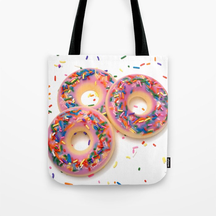 Rainbow Sprinkle Donut Soap Tote Bag