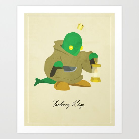 Tonberry King Art Print