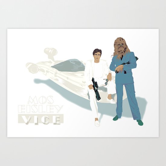 Mos Eisley Vice Art Print