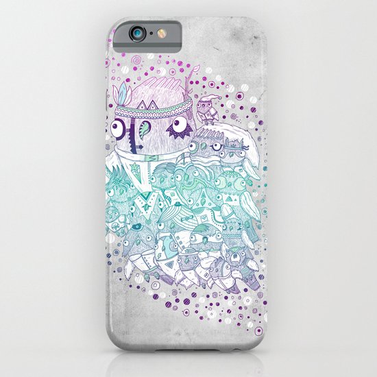 Glam fashion owls iPhone & iPod Case