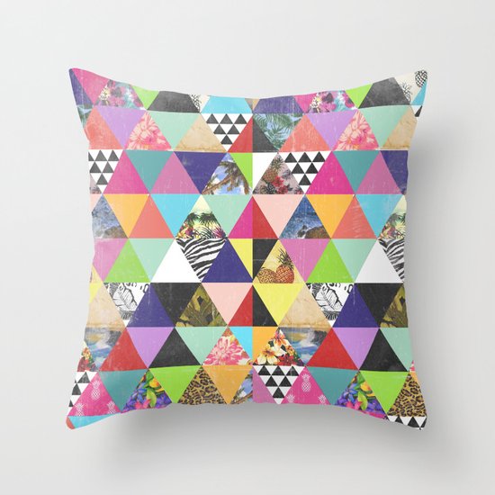 A bit of tropical geometry Throw Pillow