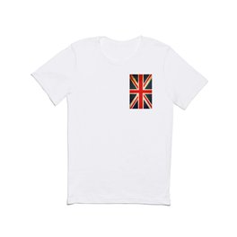 Vintage Union Jack British Flag T Shirt