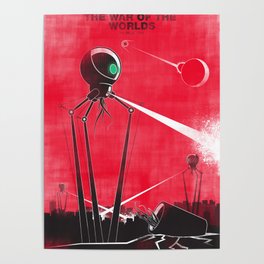 The War Of The Worlds - H G Wells Poster