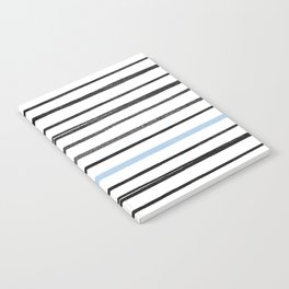 pale blue line Notebook