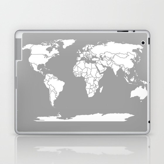 A Political Map of the World Laptop & iPad Skin