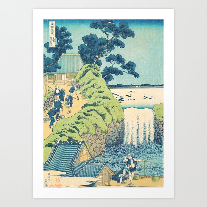 Fall of Aoiga Oka Art Print by alikaduman Society6