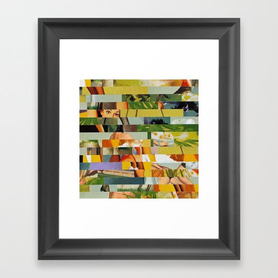 Don't Entirely Trust the Gardener (Provenance Series) Framed Art Print