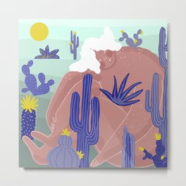 Cactus Giant  Metal Print