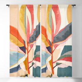 Colorful Branching Out 05 Blackout Curtain