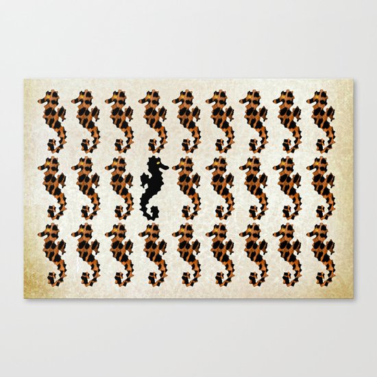 SEA LEOPARDS Canvas Print