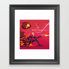 The Humanoid Typhoon Framed Art Print