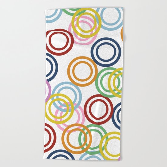 Hoopla Beach Towel