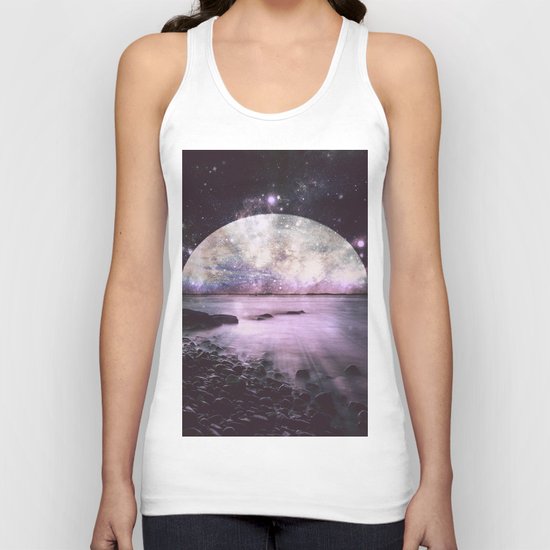 Mystic Lake Lavender Unisex Tank Top