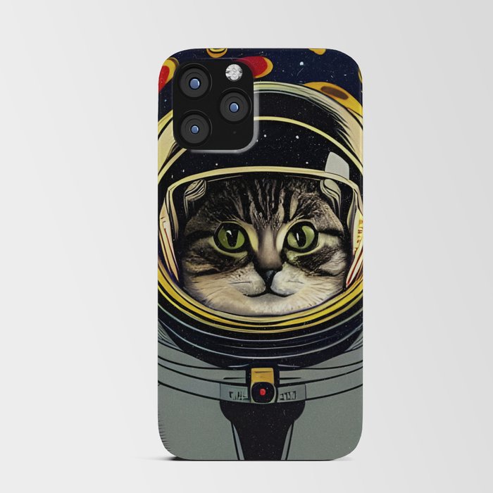 The Cat From Outer Space iPhone Card Case