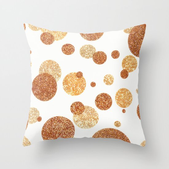 Party Dots Throw Pillow