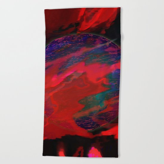 Atmospheric Disturbance - World 22-01-17 Beach Towel