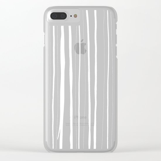 Vertical Living Clear iPhone Case