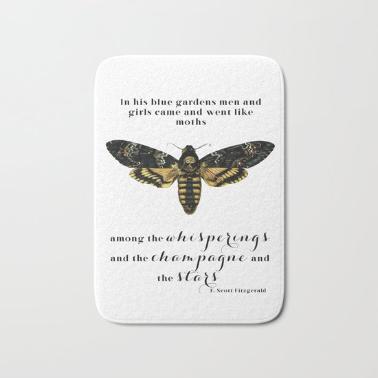 Among the whisperings and the champagne and the stars Bath Mat