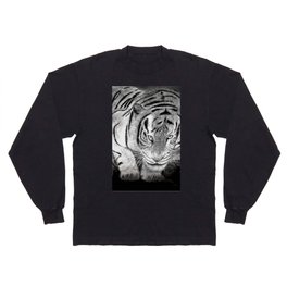 Tiger Gaze Art Print Long Sleeve T-shirt