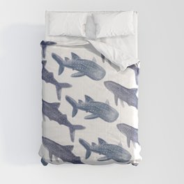 Whale Sharks Comforter