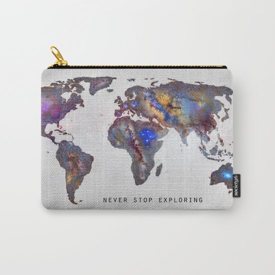 Star map. Never stop exploring... Carry-All Pouch