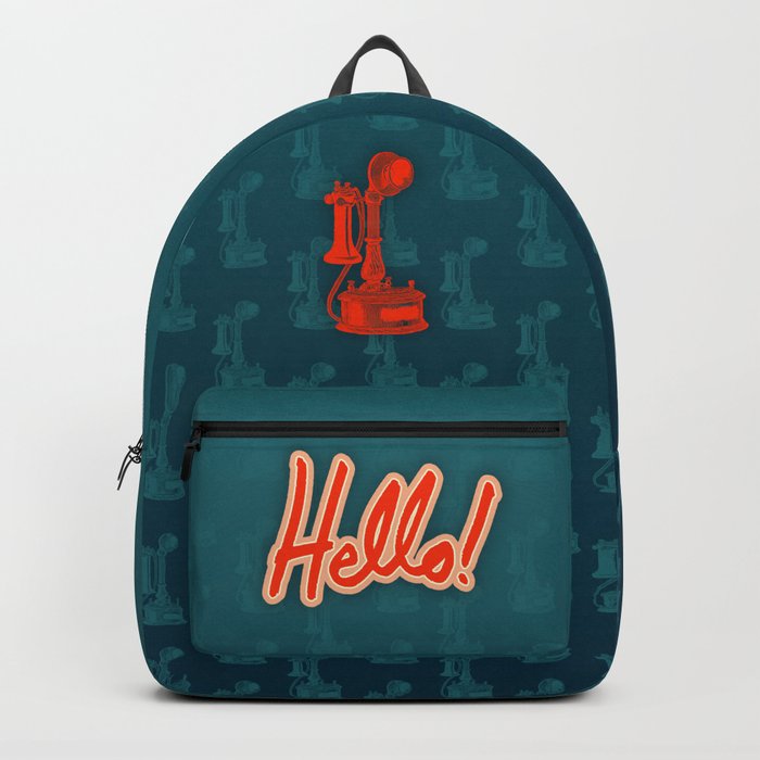Hello! / Hold the phone Backpack
