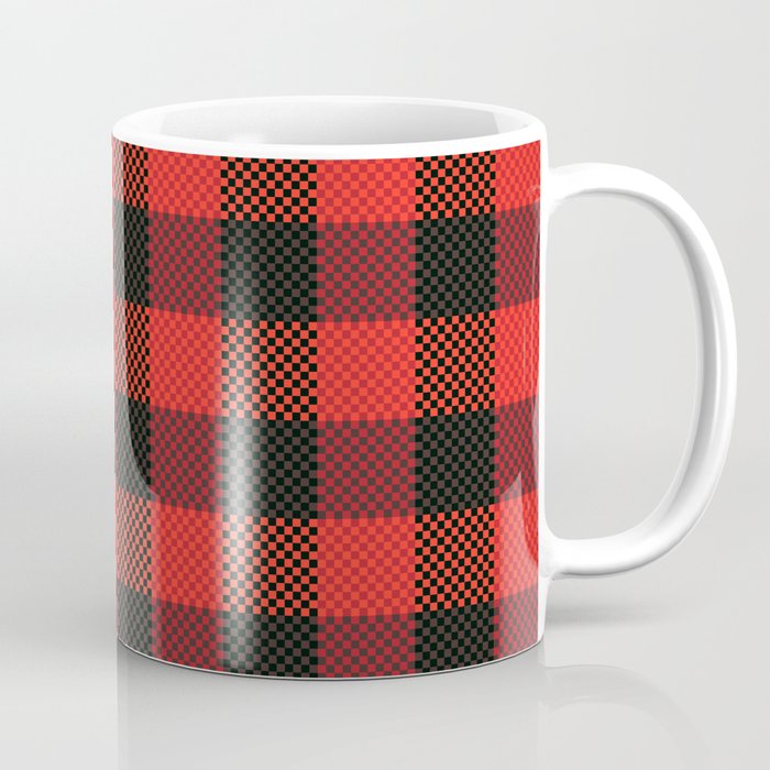 Pixel Plaid - Lumberjack Coffee Mug